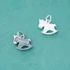 Buena Suerte Inmediatamente Pulsera Colgante de Caballo del Zodiaco Retro de Plata de Ley S925 Pulsera de Juguete DIY Pulsera del Año Animal Accesorios