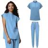 Ropa de Trabajo Médica Elástica de Secado Rápido, Ropa Quirúrgica para Sala de Operaciones de Odontología Oral, Ropa Delgada de Verano para Lavar a Mano Exportación