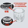 Suministro directo transfronterizo de color para decoración de uñas, taza pequeña de cristal de anís estrellado, taza de color, taza para lavar uñas, taza para líquido, taza de vidrio para decoración de uñas Especial