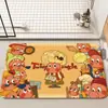 Alfombrilla de Piso de Tierra de Diatomeas de Dibujos Animados, Alfombrilla Absorbente de Agua Antideslizante para Baño, Alfombrilla Decorativa Linda para la Entrada del Baño, Disponible para Dropshipping