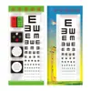 Tabela Logarítmica Padrão Personalizada para Lojas Ópticas e Uso Doméstico, Design de Tabela de Olho, Impressão de Logotipo, Fabricante, Teste de Visão