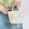 Bolso tipo bandolera para cesta de verduras, bolso tote pequeño, nuevo estilo primavera 2025, suave y dulce, nicho de gama alta, versátil para uso diario, bolso cruzado