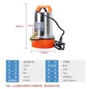 Bomba Sumergible Pequeña V Sistema de Bomba de Agua Solar V CC Sistema de Bomba de Agua Batería Coche Bomba de Agua Agrícola