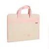 Bolsa de arquivo de tecido A4 Bolsa de órgão de tecido Pasta multicamadas Bolsa de zíper de estudante Bolsa de órgão