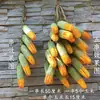 Pimentas, Milho Falso, Alho, Amendoins, Vegetais, Frutas, Restaurante de Fazenda, Decorações de Modelo de Campo de Horta, Cordas para Pendurar