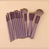 Conjunto de Pincéis de Maquiagem Cangzhou com 12 Peças para Iniciantes, Pincel para Pó com Cerdas Macias, Pincel para Sombra, Conjunto Completo de Ferramentas de Beleza, Pincel para Blush