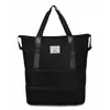 Bolsa de Viaje Expandible de Gran Capacidad, Cubierta Conveniente, Maleta de Ruedas, Viaje de Negocios de Corta Distancia, Bolsa de Tela Oxford para Mujeres Embarazadas