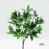 Mango pequeño de plástico, árbol de dinero artificial, arreglo de flores de seda, planta verde, decoración del hogar, textiles suaves, flores artificiales, arte floral