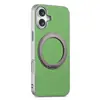 Adequado para Capa de Celular Iphone17 com Sucção Magnética e Padrão Xadrez Fino, Suporte de Cobertura Total 16Pro, Capa Protetora Apple 18Promax