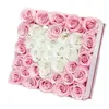 Cubo de Abrazo Acrílico Flor Eterna Transfronterizo Serie Terminada Día de San Valentín Rosa Cabeza de Champiñón Amazon Navidad