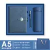 Set de Regalo Caja Personalizada para Cuaderno con Impresión de Logo, Cuaderno de Oficina, Taza Térmica para Reunión Anual, Regalo Souvenir