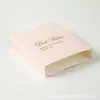 Pe Caja de Suspensión Caja de Almacenamiento Caja de Joyería Caja con Película Transparente Empaque de Joyería Caja de Exhibición para Anillos Colgantes Pulseras Set de Papel