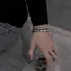 Comercio Exterior Transfronterizo Vietnam Se Especializa en Pulseras Cubanas para Hombre, Cadenas de Acero de Titanio, Personalidad Trendy Hip-Hop, Accesorios Simples al por Mayor