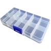 Caja de 10 compartimentos 15 compartimentos desmontable Accesorios para caja de señuelos Luya Caja de joyería AliExpress Señuelo blando Señuelo duro Especial