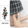 Tengo Gama Completa de Calcomanías de Tatuaje de Flores Sencillas Calcomanías de Tatuaje Impermeables Realistas Fábrica Social de Rosas Venta al por Mayor Calcomanías de Tatuaje Oscuro