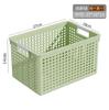 Almacenamiento Varios Cesta de Almacenamiento Grande Cesta de Almacenamiento para Escritorio Cesta de Almacenamiento para Snacks Caja de Almacenamiento Caja de Almacenamiento para Juguetes Cesta de Almacenamiento de Plástico