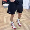Suministro directo de fábrica verano pesado 425G pantalones cortos casuales americanos para hombre y mujer pantalones deportivos holgados Joker pantalones de baño