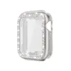Adequado para Capa de Apple Watch TPU Fileira Única de Diamantes Capa Macia Capa Protetora de Relógio Apple Watch9/8/7 Capa Protetora