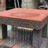 Ladrillos Permeables de Partícula Grande para Aceras, Ingeniería Municipal, Ladrillos de Pavimento Permeable de Concreto para Exteriores con Alta Resistencia y Presión