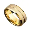Anillo Nuevo 2024 de Ranura Profunda Inclinada de Borde Brillante Arena Perlada Arena de Grano Fino Fabricante Exclusivo Transfronterizo Descuentos por Volumen