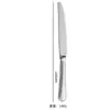 Cuchillo, Tenedor, Cuchara de Acero Inoxidable 304, Cuchara de Mesa con Forma de Corazón, Cuchara de Postre, Juego de Cuchillo y Tenedor para Steak Amazon, Vajilla Occidental de Hotel