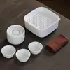 Juego de Té Portátil para Viaje Camping al Aire Libre Bandeja de Té para Coche Tetera para Preparar Té Gongfu Taza de Té Venta al por Mayor