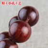 Pulsera de sándalo rojo lobular africano de madera maciza natural 2.0 cuentas de sándalo rojo sangre de Zambia 108 joya de mano para pareja de hombres y mujeres