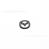 Adequado para 08-10 Mazda 3 Importado Grade Dianteira e Traseira Modificação de Logo do Carro Adesivo de Substituição de Logo Personalizado de Fibra de Carbono Dianteiro e Traseiro
