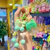 Llavero colgante de helado de gelatina de dibujos animados galvanizado para mujer, llavero para pareja, colgante para bolso, adornos exquisitos de dibujos animados lindos