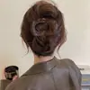 Pin de Abulón Dulce de Lunares Estilo Coreano 2026 No Lastima Forma de Calavera Temperamento Pin de Pico de Pato Pin de Cabello Fresco de Gama Alta Accesorios para el Cabello