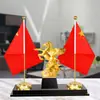 Decoração de porta-canetas de escritório para líderes porta-canetas de armazenamento de mesa de alta qualidade decoração de mesa presente de inauguração de casa