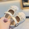 Zapatos de Princesa para Bebé Otoño 2025 Suela Suave Antideslizantes Zapatos Pequeños de Cuero para Niñas Zapatos de Bebé 1--3 Años Zapatos para Niños Pequeños
