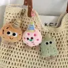 Chaveiro de Biscoito Brinquedo de Comida Artificial Divertido Pingente de Bolsa de Menina Estudante Criativo Fofo Presente para Melhor Amiga
