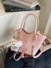 2026 Nuevo Bolso Cubo Simple de Comercio Exterior para Mujer, Bolso de Mano de Moda para Verano, Bolso Cruzado de Moda de Nicho para Viajes Diarios