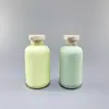 Garrafa Dispensadora Portátil para Viagem Tipo Push Shampoo Gel de Banho Detergente de Lavanderia Conjunto de Armazenamento de Garrafas Vazias Personalização