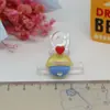 Accesorios Translúcidos de Resina de Cerdo Jingle Cat Accesorios de Pegamento Cremoso Pasador Funda para Teléfono Móvil Paquete de Materiales Hechos a Mano para DIY