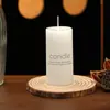 Velas Cilíndricas Grandes Color Blanco Marfil Estilo Europeo Clásico Venta al por Mayor Velas Aromáticas Decoración Romántica para Bodas y Hoteles Velas de Pilar