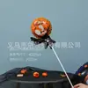 Tema Popular de Halloween con Palo de Mano Pequeño Globo Murciélago Calabaza Araña Bruja Escena Decoración Arreglo Globo