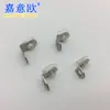 Precio de fábrica al por mayor estante de soporte laminado de hierro y vidrio conector de ventosa de siete caracteres ventosa de acero inoxidable para partición de vidrio soporte laminado
