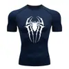 2026 Meia-calça de Corrida Masculina Manga Curta Popular Treinamento Esportes ao Ar Livre Versátil Moda Camiseta Atacado Aliexpress