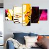 Pintura de Parede Naruto Pintura Decorativa Transfronteiriça Duas Dimensões Pôster Retrô Dropshipping Arte Giclée Pintura Sem Moldura