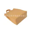 Bolsa de Mano de Papel Kraft Lavado Personalizada por el Fabricante, Bolsa de Compras de Papel Kraft Ecológica y Sencilla, Logo de Moda Imprimible