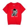 Anime Nuevo Fan Ma cortando dientes Baki el Luchador moda manga corta periférico estampado camiseta de hombre y mujer