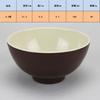 Tigela de Arroz Sopa Comercial Plástico Melamina Imitação Porcelana Cor Panela Quente Tigela Pequena Tigela para Molho Tigela Quadrada para Sobremesa Tigela de Arroz para Fast Food