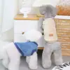 Roupas para animais de estimação Roupas para cães Outono e inverno Novas roupas para animais de estimação Lã de duas pernas 21 Lã vertical Lã estilo coreano