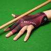 Luvas de Sinuca Masculinas e Femininas Sinuca Dedo Aberto Profissional Jogo de Snooker Especial Antiderrapante Fina Três Dedos Alta Elasticidade A34-TQ