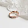Anel de Dedo Indicador Tendência Gipsofila para Mulheres Estilo Ins Minimalista Luxo Leve Nicho Exquisito Anel de Moda