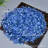Grava de Cianita Natural Bote de los Deseos DIY Pegamento Grava Pintura Pegada a Mano Acuario Maceta Decoración Decorativa Piedra