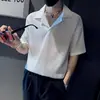 Camisa de Manga Corta de Alta Gama de Moda para Hombre Verano 2026, Camisa Casual y Elegante de Manga Media, Camisa de Media Manga de Moda para Hombre