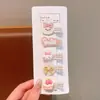 Lindo Juego de Pinzas para el Cabello de Dibujos Animados Transfronterizo para Niñas, Pinzas de Tela para Flequillo Lateral que No Dañan el Cabello, Adorables y Divertidas Pinzas para el Cabello Completamente de Tela